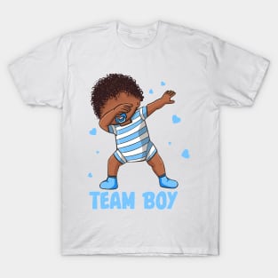 Team Boy Baby Announcement Gender Reveal Party Gift For Men Women T-Shirt